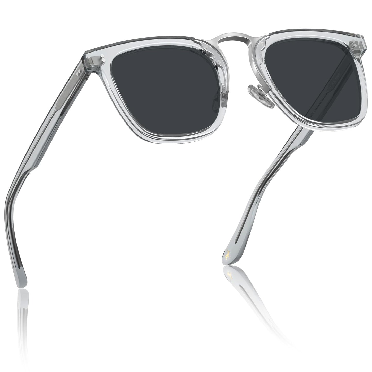 CARFIA Acetate Sunglasses for Men Polarized UV400 Protection CA5107