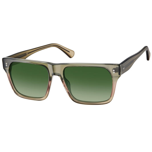 CARFIA Acetate Sunglasses for Men Polarized UV400 Protection Modern Flat Large Wrap Square Driving Glasses